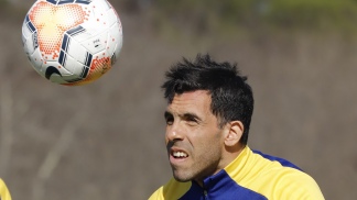 Tévez, uno de los probables titulares.