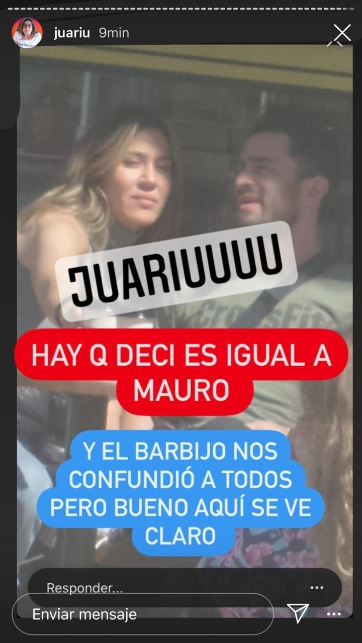 Las fotos de Jimena Barón con el Tucu López