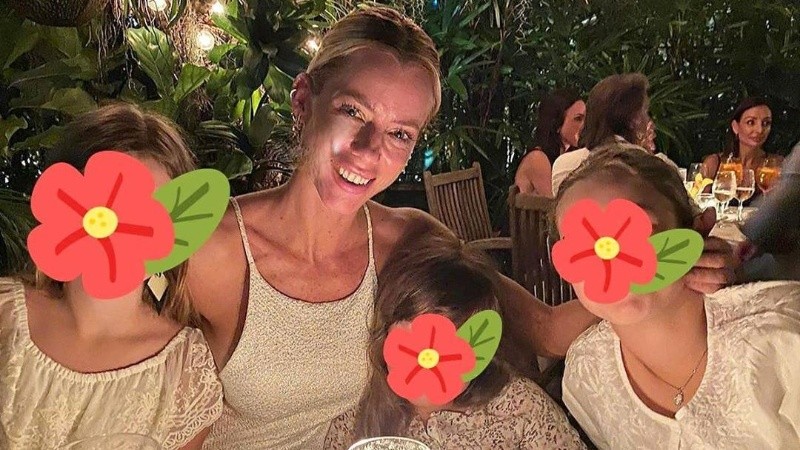 La fiesta de cumpleaños de Nicole junto a sus hijas Allegra, Indiana y Sienna