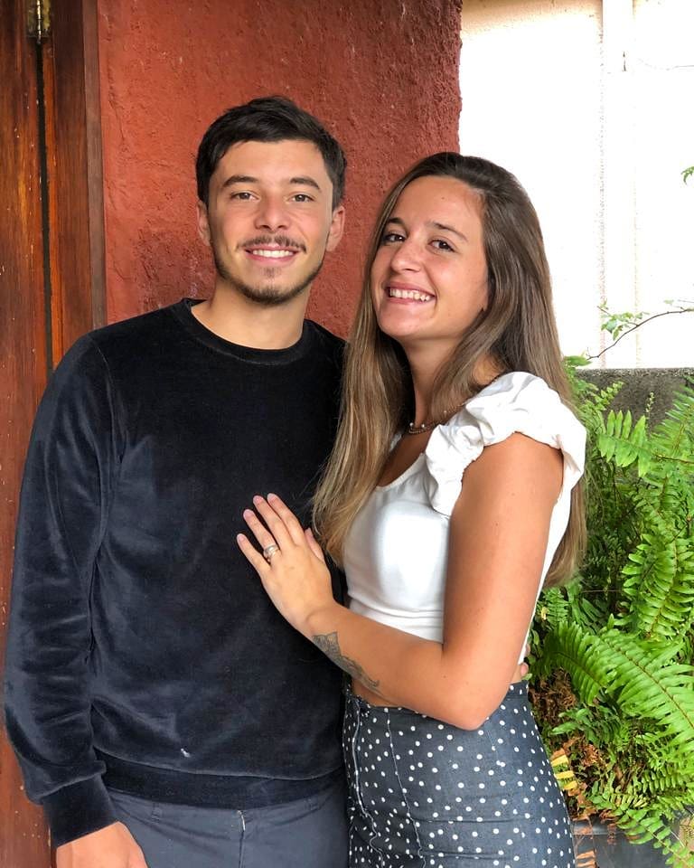 Agustina Noya y su novio uruguayo Agustina Noya y su novio uruguayo