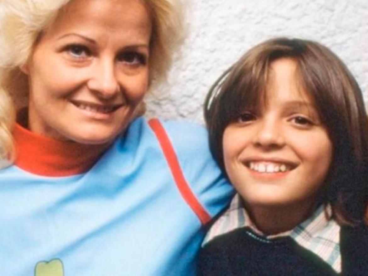 Luis Miguel y su madre, Marcela Basteri