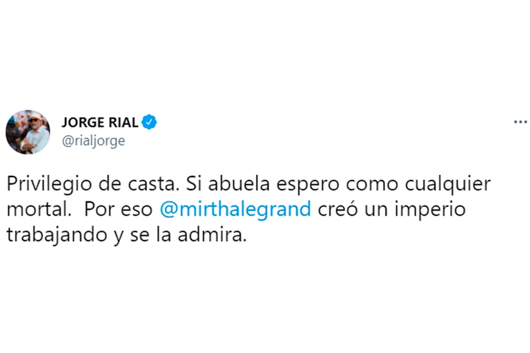 El tuit de Jorge Rial contra la supuesta vacunación de Nacho Viale