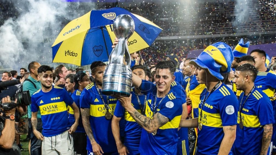 Boca campen de la Copa Argentina 2021 Foto Emilio Rapetti