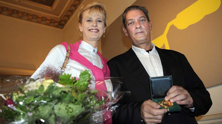 Siri Hustvedt y Paul Auster