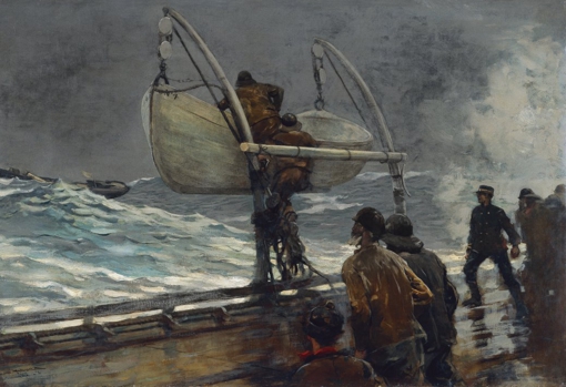 &#039;La señal de peligro&#039;, de Winslow Homer