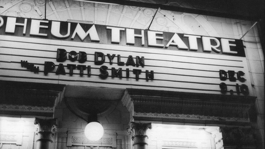 Los tiempos de las marquesinas con Patti Smith aqu con Bob Dylan