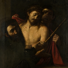 &#039;Ecce Homo&#039;, atribuido a Caravaggio. Salía a subasta a 1.500 euros como círculo de Ribera
