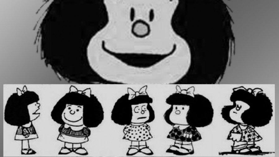 Las primeras Mafaldas segn pasaron los aos