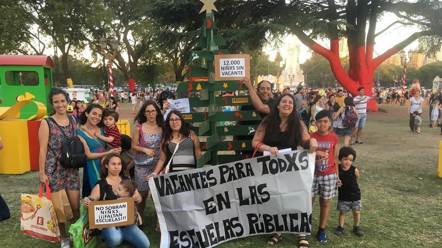 En Argentina el 95 de la infancia de 0 a 2 aos y el 60 de 3 aos no asisten a establecimientos educativos Foto Facebook