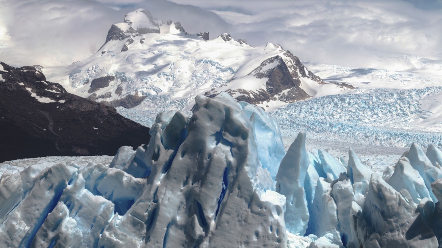 El Parque Nacional Los Glaciares en Santa Cruz 