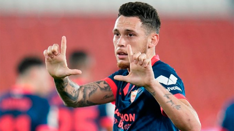 Lucas Ocampos est en Sevilla desde 2019 