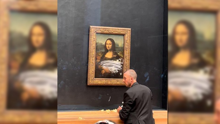 La Gioconda la ltima vctima de un absurdo atentado