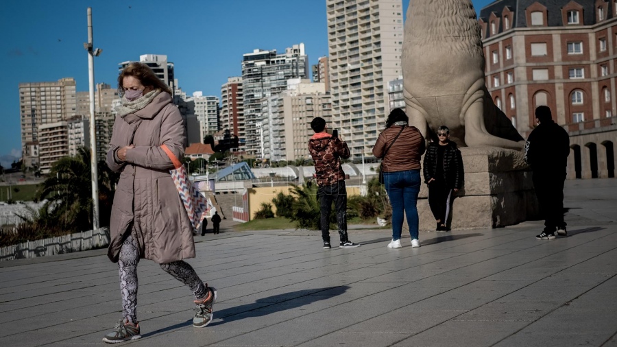 Mar del Plata brinda una variada oferta cultural y gastronomica para los das fros Foto Diego Izquierdo