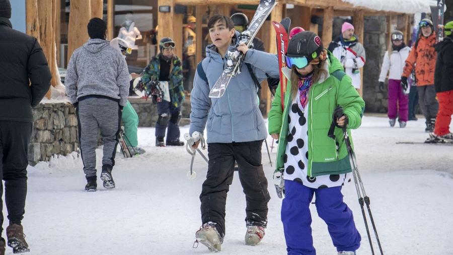 El primer gran evento de la nieve en la zona ser la Fiesta del Invierno que se realizar el 9 y 10 de julio Foto Cristian Urrutia