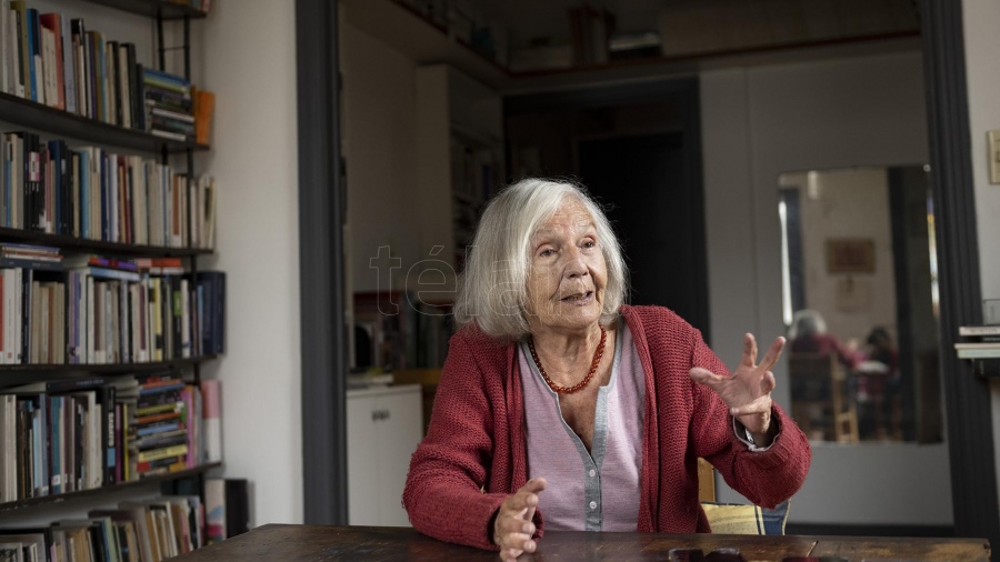 Beatriz Sarlo y un nuevo ensayo Foto Victoria Gesualdi 