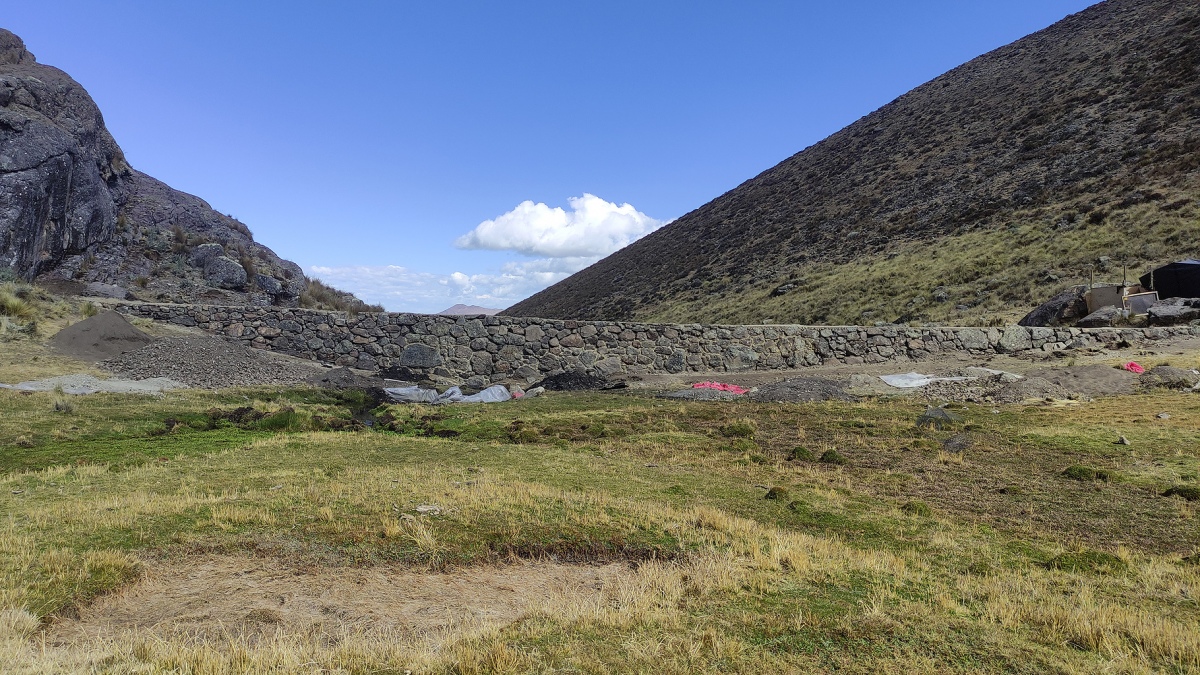 Ricococha Alta la represa prehispnica en el departamento de Ancash