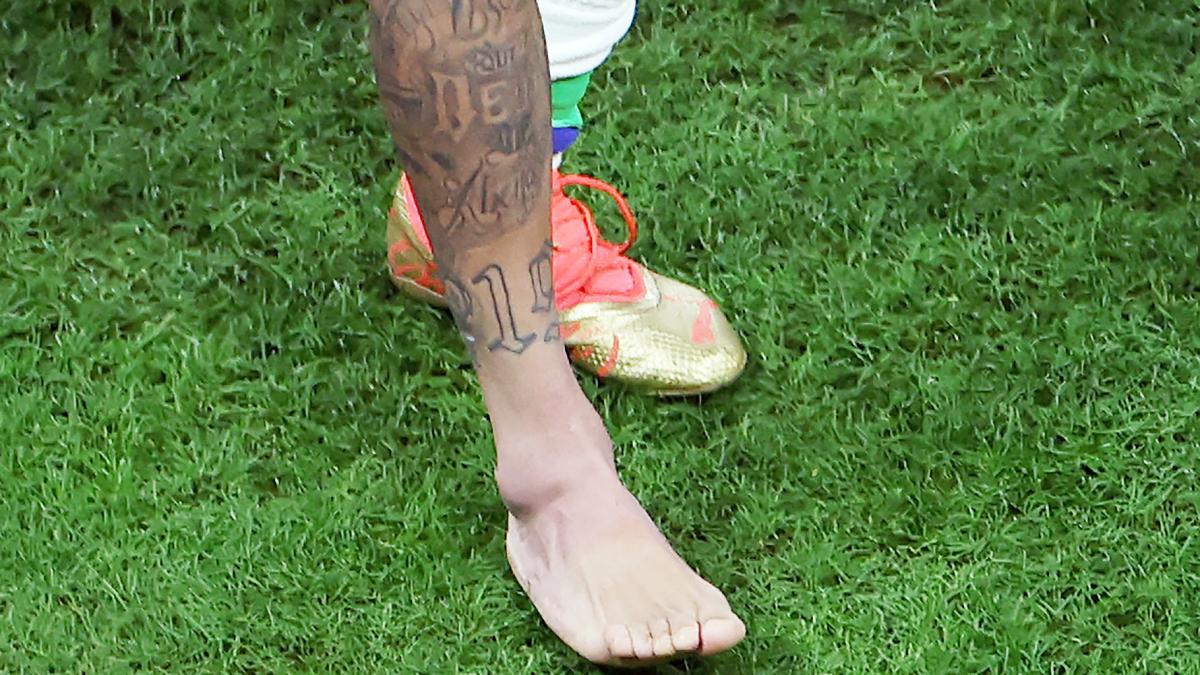 Neymar sufri una lesin en el tobillo Foto AFP