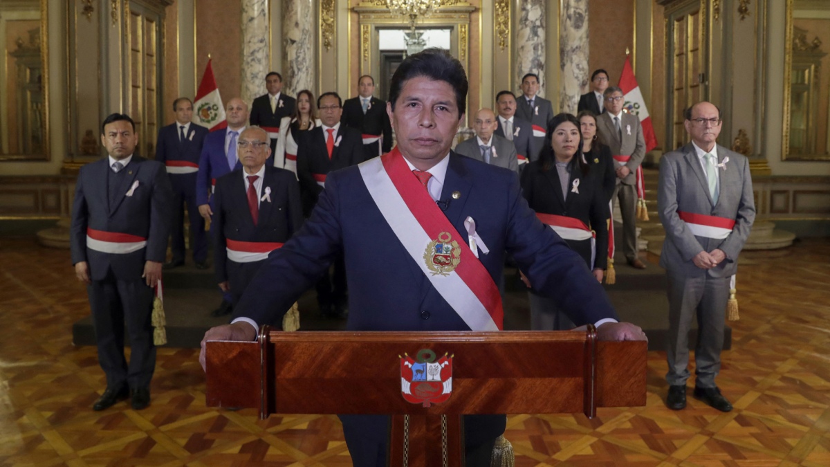 Pedro Castillo expresidente peruano