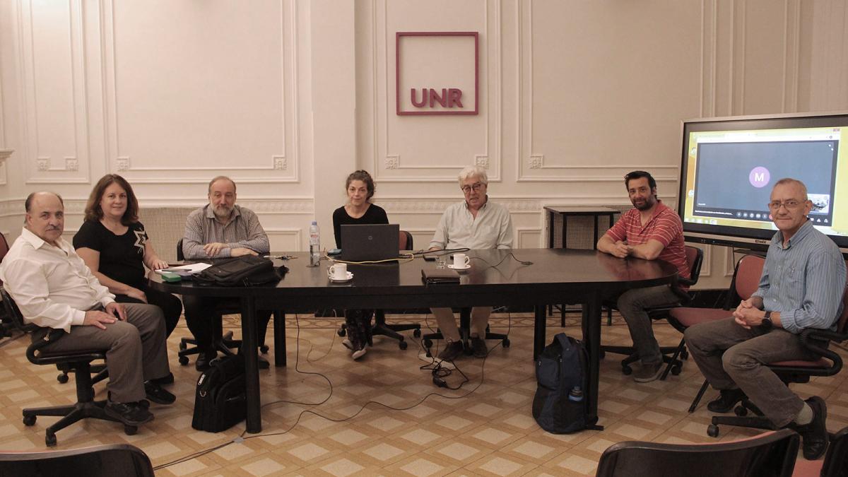 Autoridades de las universidades reafirman el compromiso con la Red Interuniversitaria en Ambiente y Salud de la Regin Centro Redinasce Foto gentileza de Secretara de Comunicacin y Medios de la Universidad Nacional de Rosario