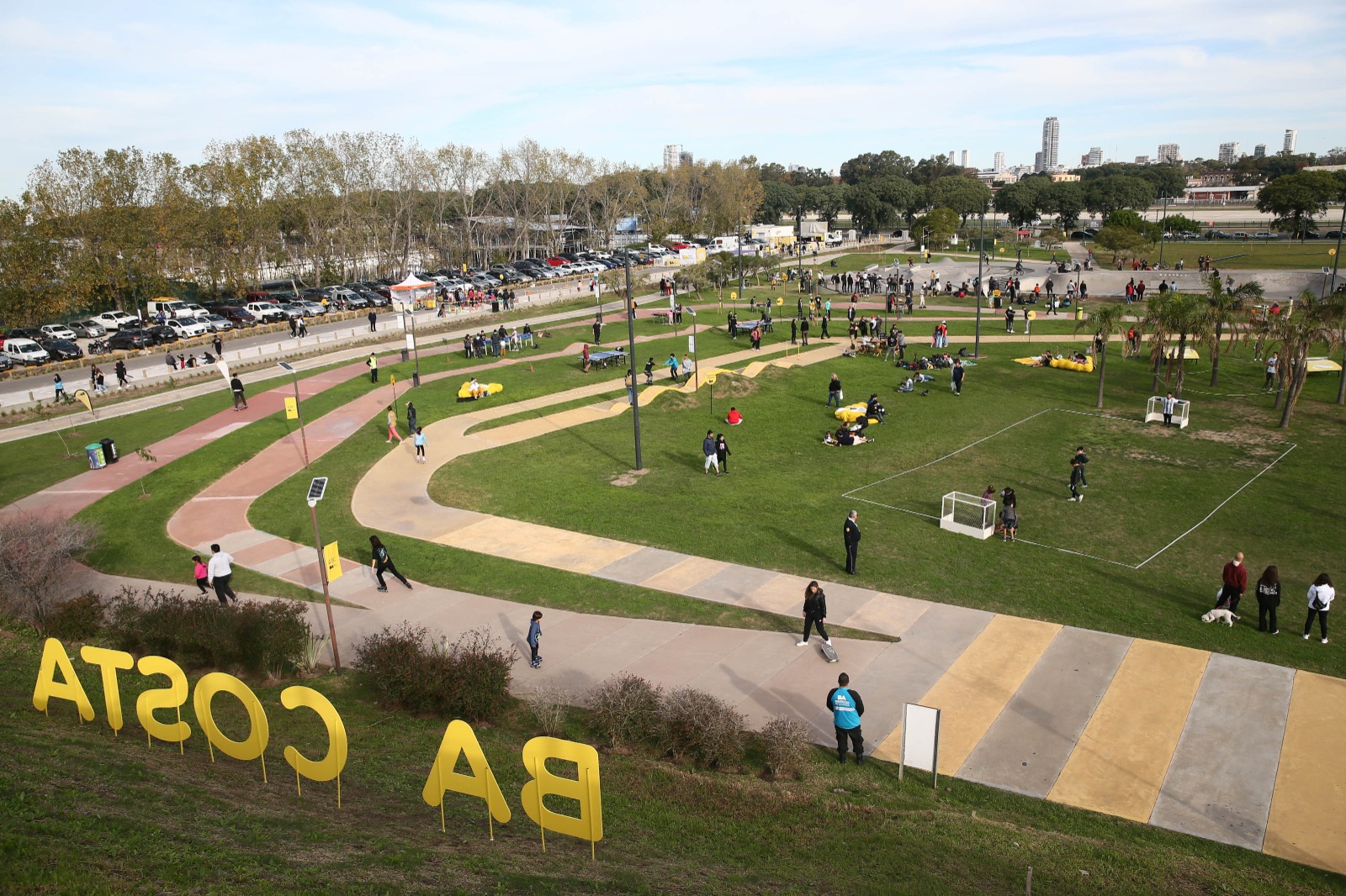 La Ciudad inauguró el Parque del Vega