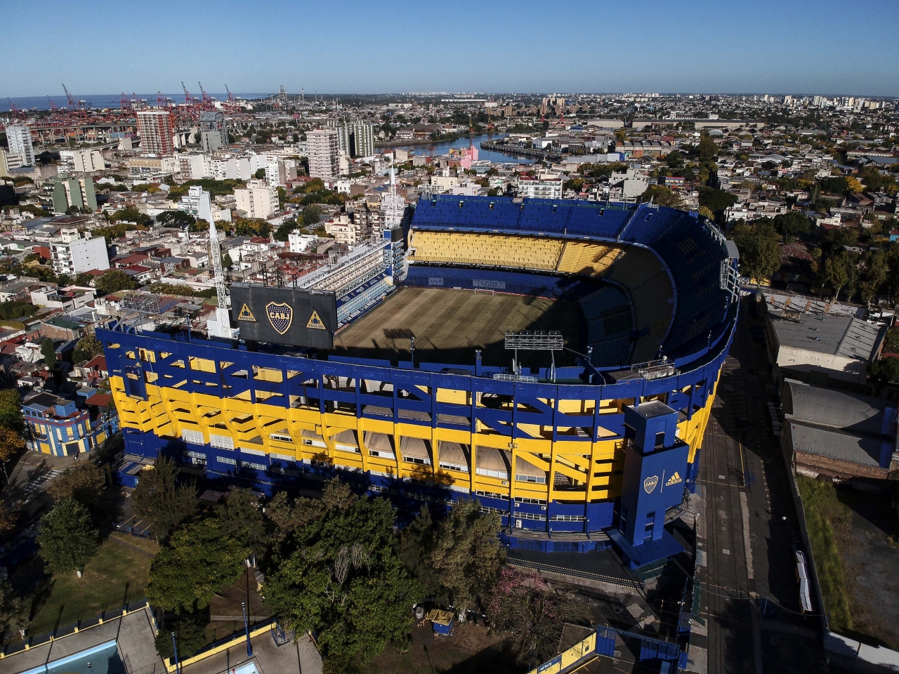 La Bombonera. Foto: Télam